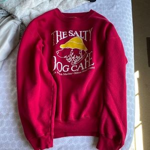 RED SALTY DOG SWEATSHIRT